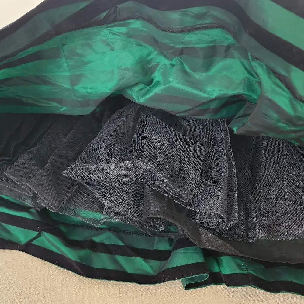 Vintage Sylvia White Holiday Formal Dress kids 10